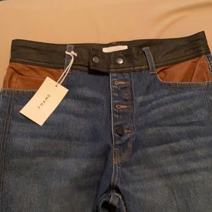 Frame denim straight leg jeans, sold out
